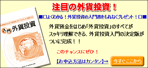 よくわかる!外貨投資の入門書をもれなくプレゼント!
